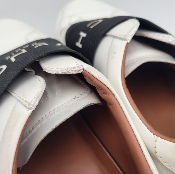 AUTHENTIC GIVENCHY WOMEN'S LOGO SNEAKERS SIZE 36.5 - Picture 7 of 10